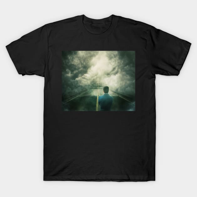 mystic stairway T-Shirt by 1STunningArt